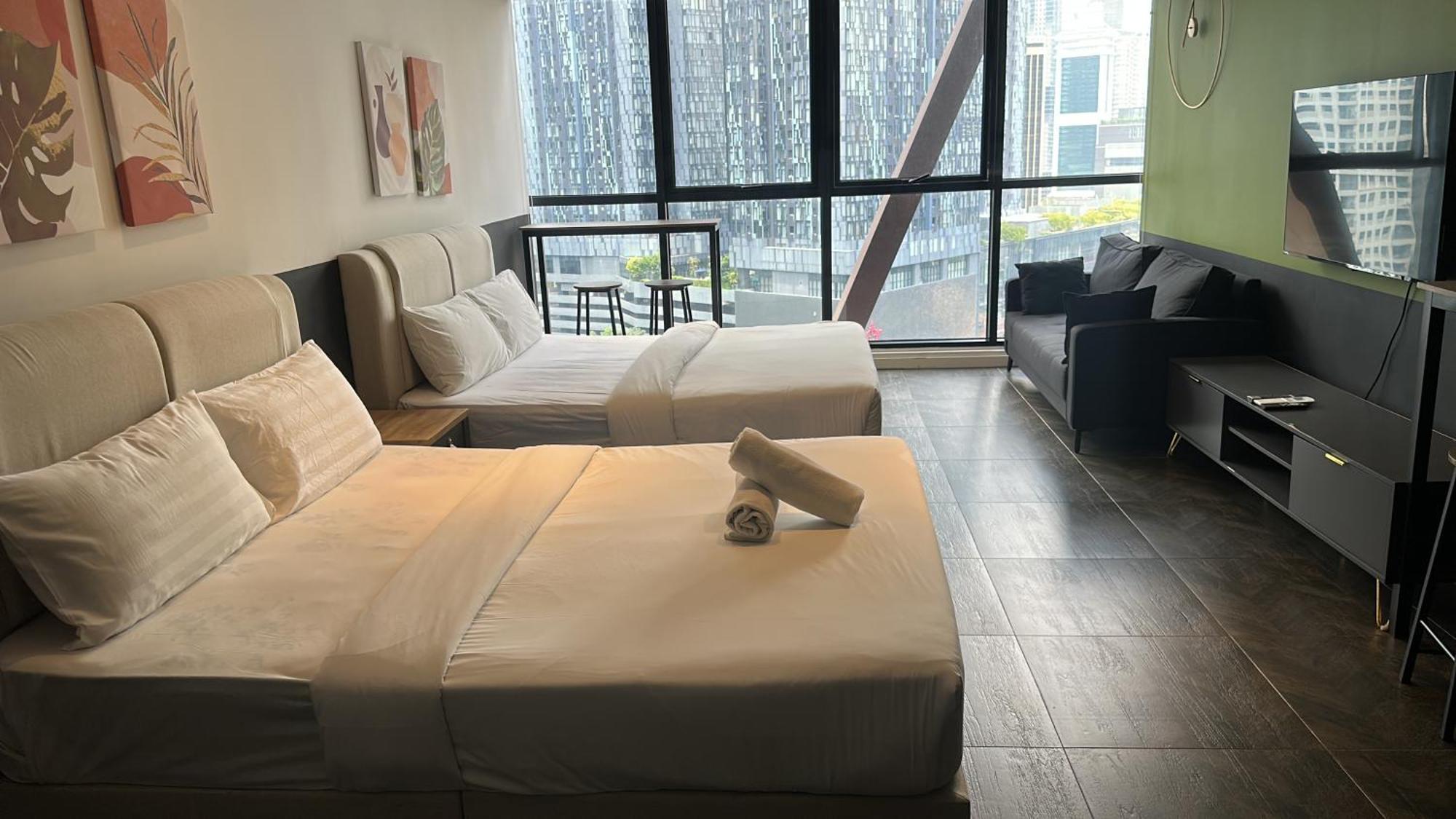 Scarletz Suites Twin Tower Klcc Kuala Lumpur By Okidoki Bagian luar foto